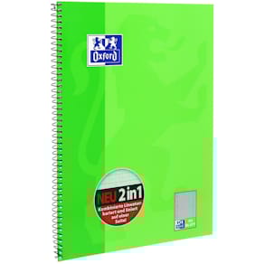 Collegeblock Oxford Lineatur KarLi, A4+, 80 Blatt, sortiert