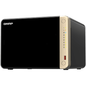 QNAP TS-664 - NAS-server - 6 fack - SATA 6Gb/s - RAID 0, 1, 5,