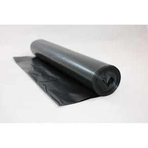 Plastsäck latrin LD 70L 80my svart 10/rl