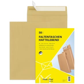 Versandtasche MAILMEDIA B4 HK, 130g, braun