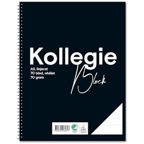 Kollegieblock FW A5 70g 70bl linj oh