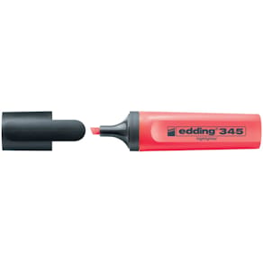 Textmarker edding, neonrot