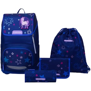 Schultaschenset Schneiders Shooting Star, navy