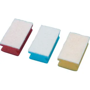 Rengöringssvamp TASKI vit 7,5x13cm 10/fp