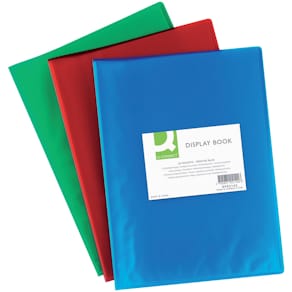 Sichtbuch Q-CONNECT, A4, transluzent grün