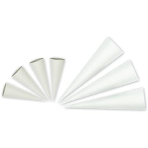 Bastelschultüte Nestler, 70 cm, weiß