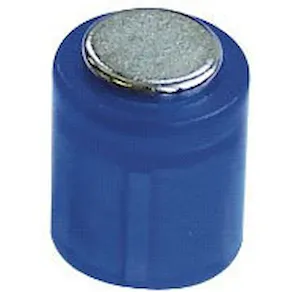 Magnet Laurel Cylinder (6) tr.blå
