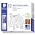 Reservstift Staedtler 0,5mm B, 12 stift/tub, 12fp