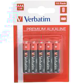 Verbatim Alkaline AAA/LR03 (10-Pack)