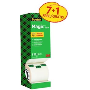 Tape SCOTCH Magic 810 7+1rl gratis (8)