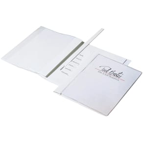 Schnellhefter Durable DURAPLUS DE LUXE, A4, weiß