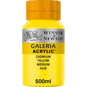 Akrylfarge Galeria 500ml gul