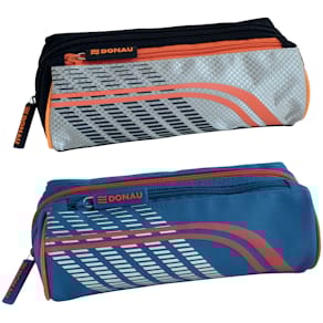 Schlampermäppchen DONAU Sport Retro, sortiert