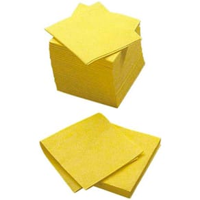 Alt-mulig-klud Cleanline gul 38x38 cm, 140 g/m², 200 stk
