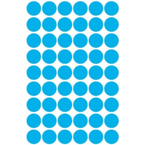 Markierungspunkte Avery Zweckform, Ø 12 mm, blau, 270 Stück