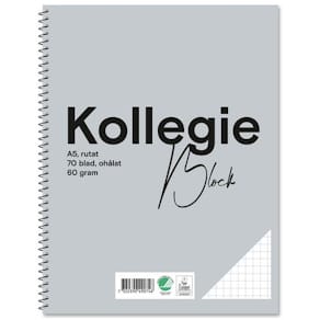 Kollegieblock FW A5 60g 70bl rut oh