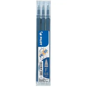 Refill PILOT Frixion 0,5mm svartblå 3/fp