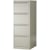 Hangmappenkast Bisley, 4 laden, grijs, 132,1 x 47 x 62,2 cm (h x 