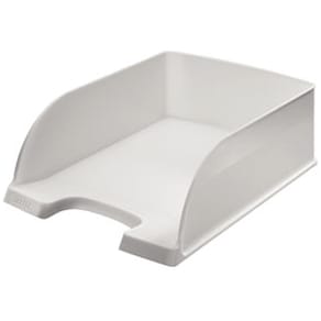Brevbakke Plus Jumbo stabelbar hvid