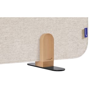 Tischtrennwand Legamaster Elements Akustik, beige