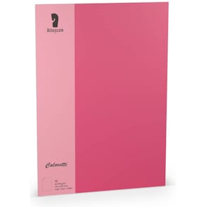 Briefbogen Rössler Coloretti A4, 80 g, 10 St, pink