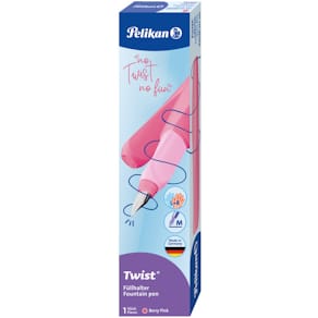 Füllhalter Pelikan Twist, M, Berry Pink