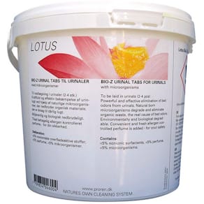 Urinaltabletter gul, til urinaler