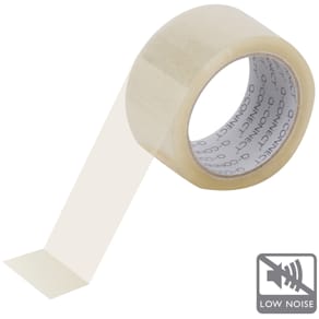 Packband Q-CONNECT, 50 mm x 66 m, transparent