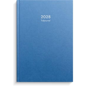 Tidjournal 2028 blå