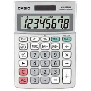 Casio Bordsräknare MS-88ECO