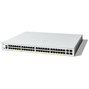 Cisco Catalyst 1300-48P-4G - Switch - L3 - Administrerad - 48 x