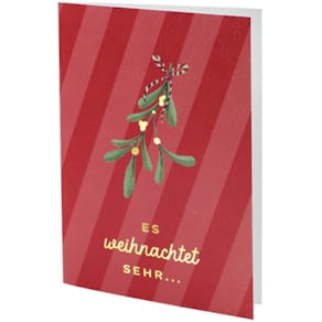 Briefkarte Rössler Ho-Ho-Ho, Weihnachten