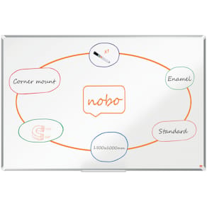 Whiteboard NOBO premium emalj 150x100cm