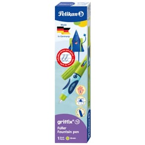 Füllhalter Pelikan griffix, Patrone, L, grün, Faltschachtel