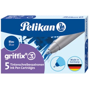 Tintenroller-Patronen Pelikan griffix T1R, 5 Stück