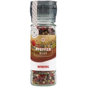 Gewürzmühle WIBERG, Pfeffer bunt, ganz, 43 g