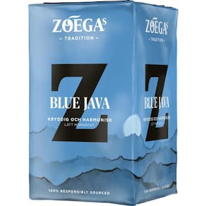 Kaffe Zoega Blue Java, brygg, 450g