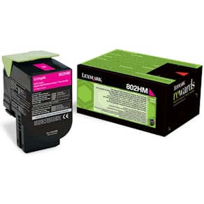 Toner Lexmark 802HM, magenta
