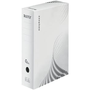 Archivbox Leitz easyboxx, A4, 100 mm, weiß