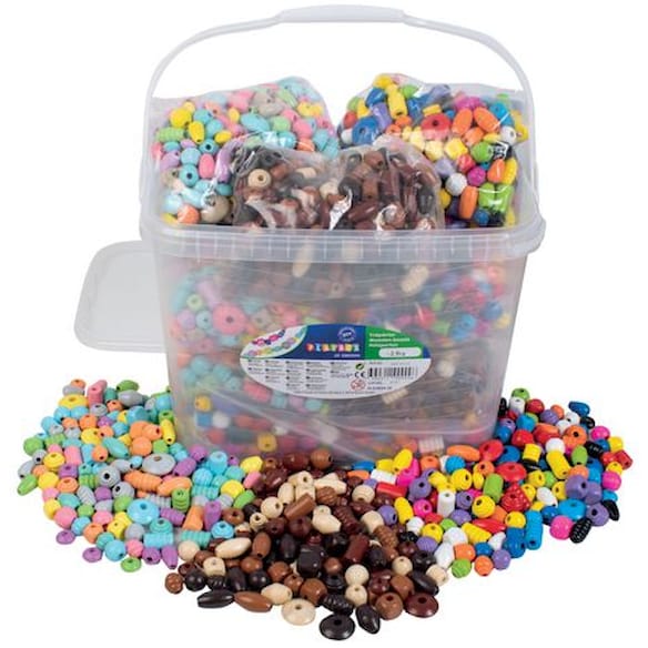 Perler PLAYBOX i tre ass Ø9-22mm 2,5kg