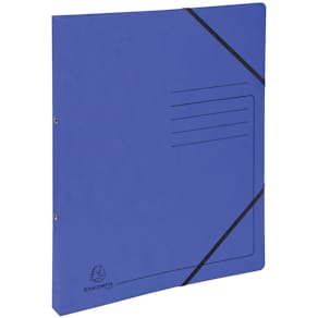 Ringhefter Exacompta A4, 2 Ringe, 15mm, blau