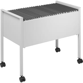 Hängmappsvagn DURABLE Economy Grå, 80st A4, 368x592x655mm