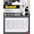 Stootdop 3M, ft 13 x 13 mm, transparant, blister