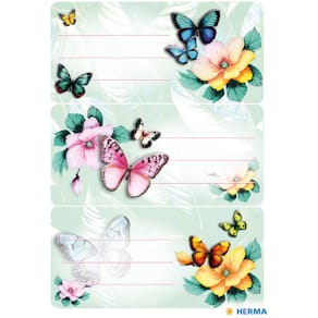 Schuletiketten HERMA Schmetterlinge