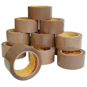 Packtejp SCOTCH 371 Brun, PP/gummi, 38mm x 66m