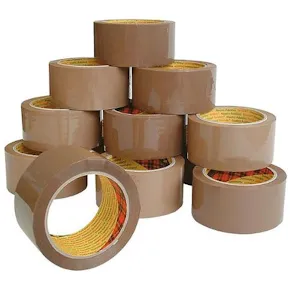 Packtejp SCOTCH 371 Brun, PP/gummi, 38mm x 66m