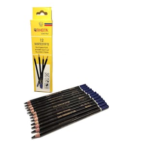 Wirtestift RHEITA, schwarz, 12 Stück (Pappschachtel)