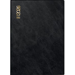 Taschenkalender RIDO Technik III, PVC, schwarz