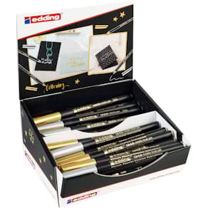 Thekendisplay edding 1200/1340, 70 St., sortiert