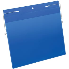 Sichttasche Durable, 50 Stück, dunkelblau